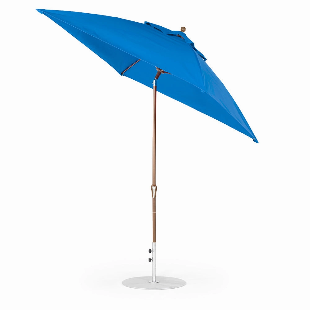 7.5' Sq Monterey Crank Auto Tilt Market Umbrella