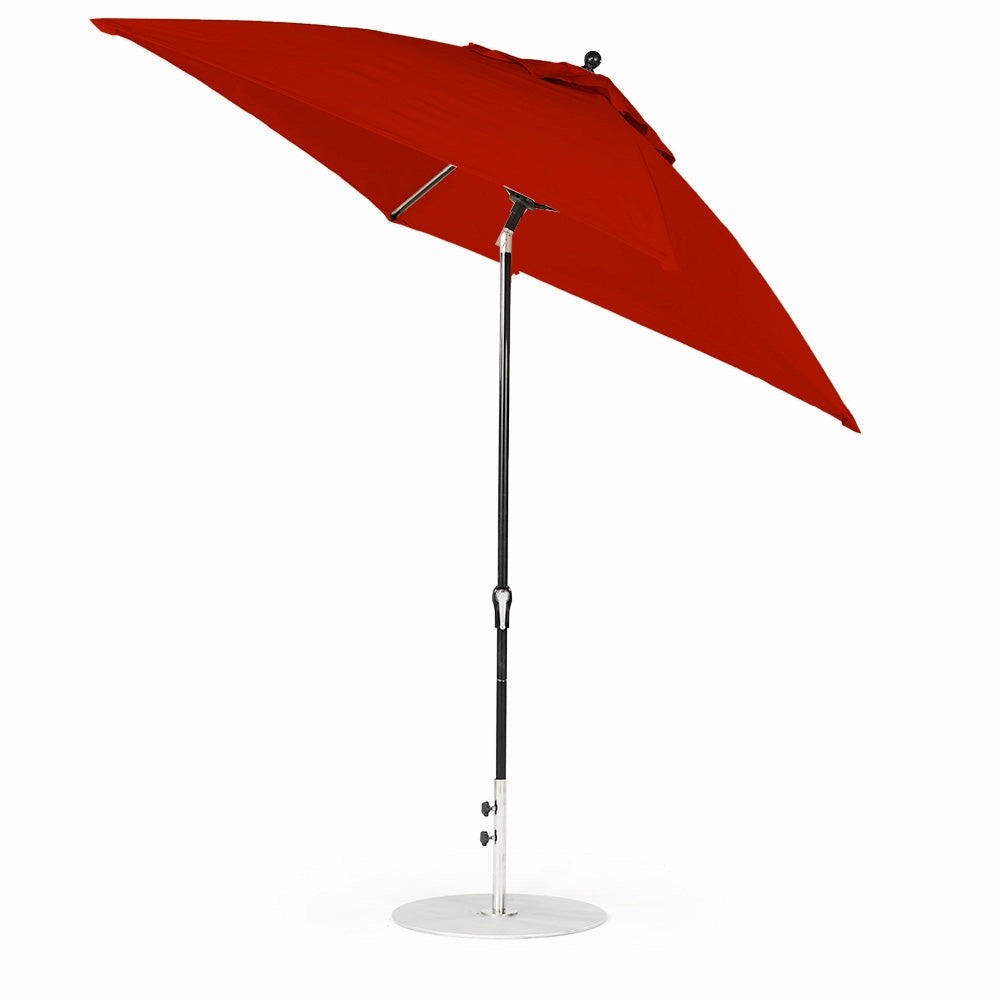 7.5' Sq Monterey Crank Auto Tilt Market Umbrella