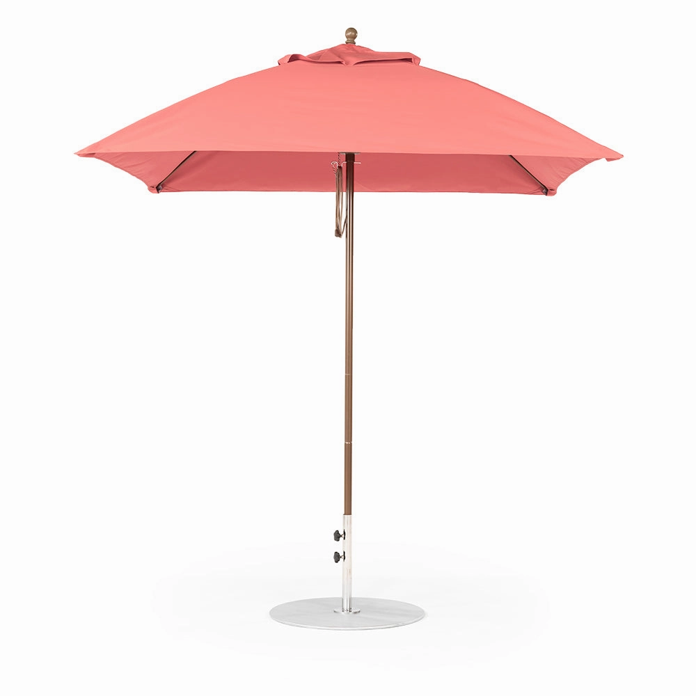 7.5' Sq Monterey Pulley Lift Market Umbrella