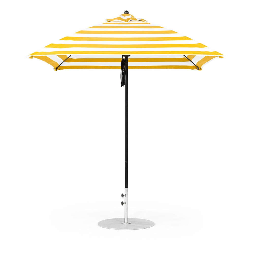 7.5' Sq Monterey Pulley Lift Market Umbrella
