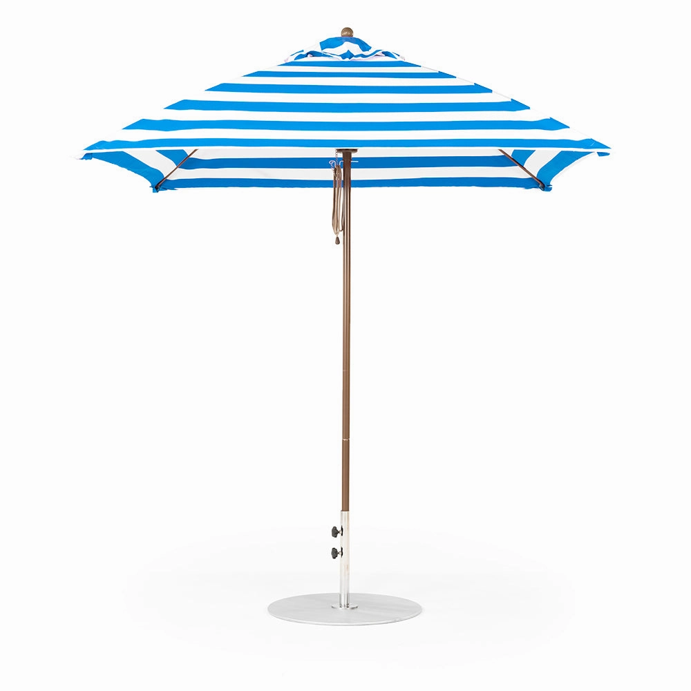 7.5' Sq Monterey Pulley Lift Market Umbrella