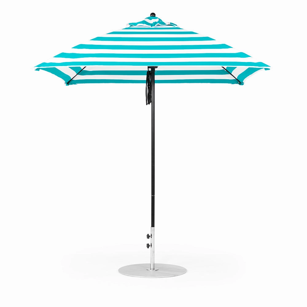7.5' Sq Monterey Pulley Lift Market Umbrella