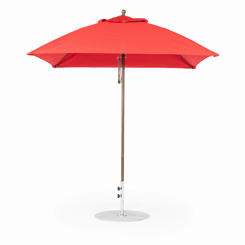 7.5' Sq Monterey Pulley Lift Market Umbrella