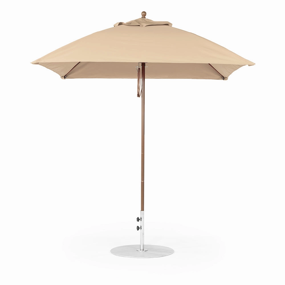 7.5' Sq Monterey Pulley Lift Market Umbrella
