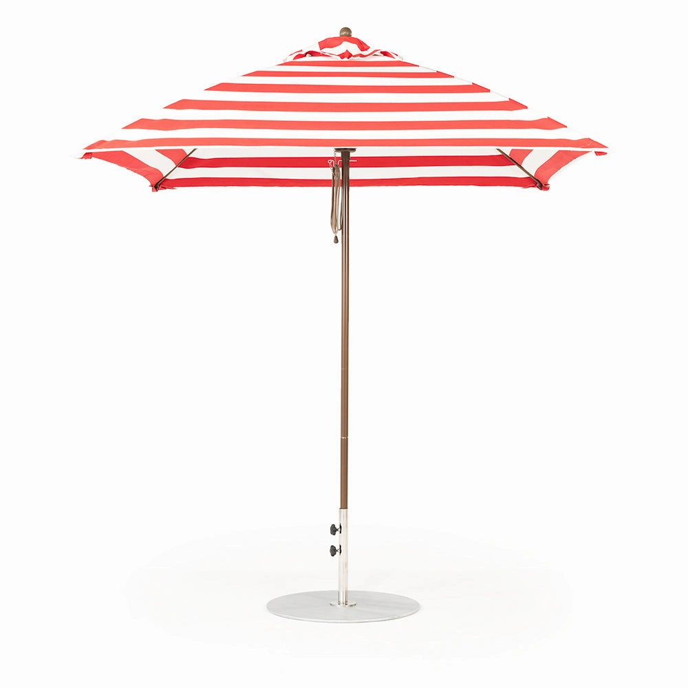 7.5' Sq Monterey Pulley Lift Market Umbrella