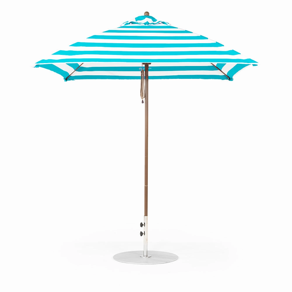 7.5' Sq Monterey Pulley Lift Market Umbrella