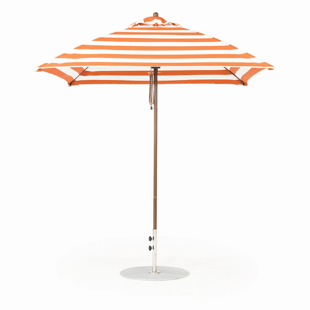 7.5' Sq Monterey Pulley Lift Market Umbrella