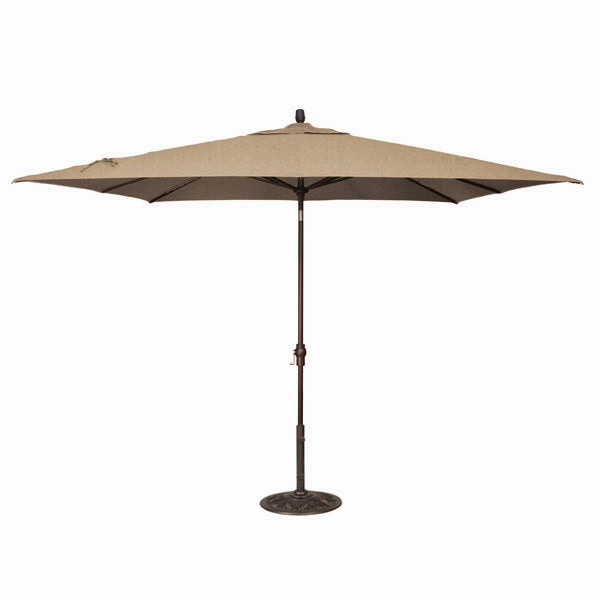 8' x 10' Market Umbrella Auto Tilt