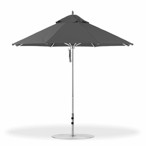 9' Oct Greenwich Aluminum Market Umbrellaadjustable height outdoor parasol