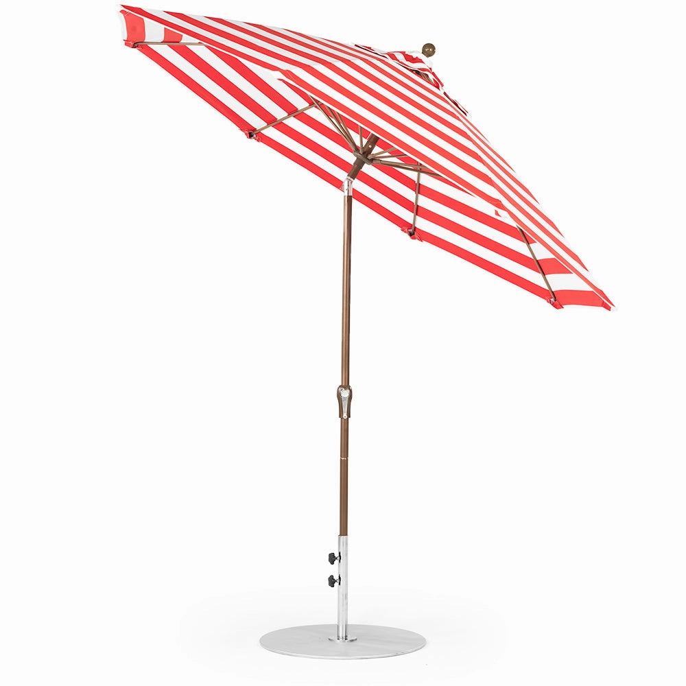 9' Oct Monterey Crank Auto Tilt Market Umbrella