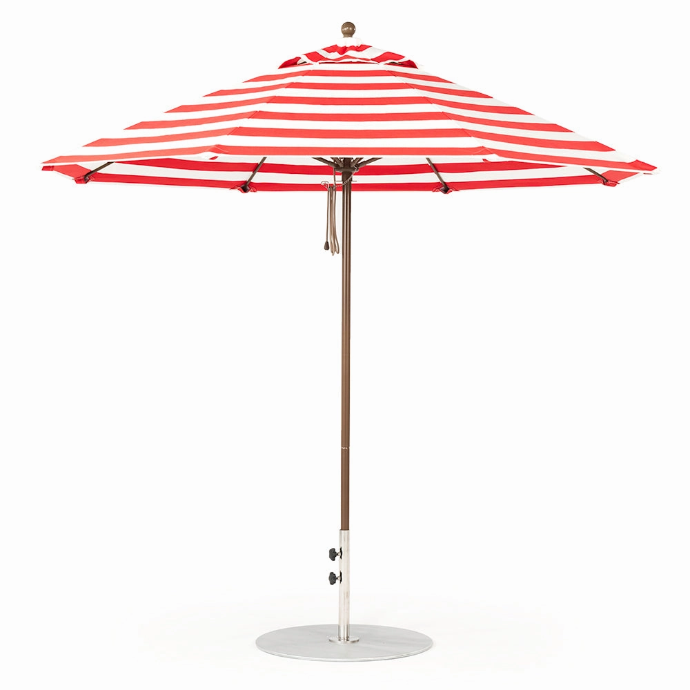 9' Oct Monterey Pulley Lift Market Umbrella