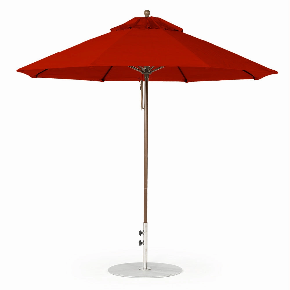 9' Oct Monterey Pulley Lift Market Umbrella