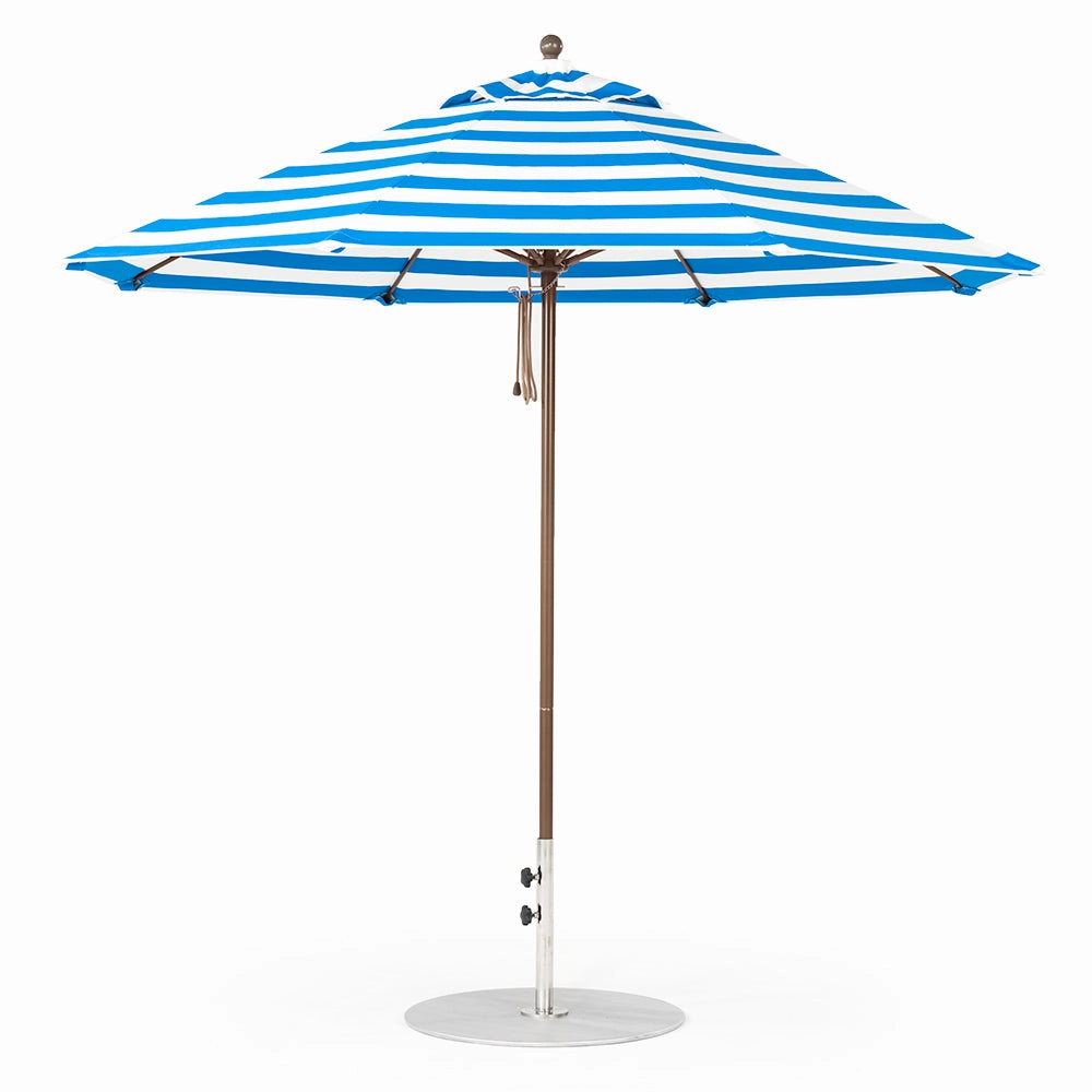 9' Oct Monterey Pulley Lift Market Umbrella