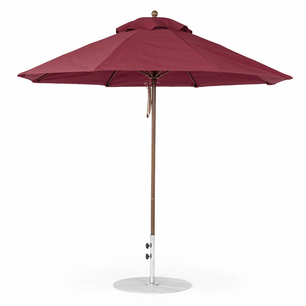 9' Oct Monterey Pulley Lift Market Umbrella
