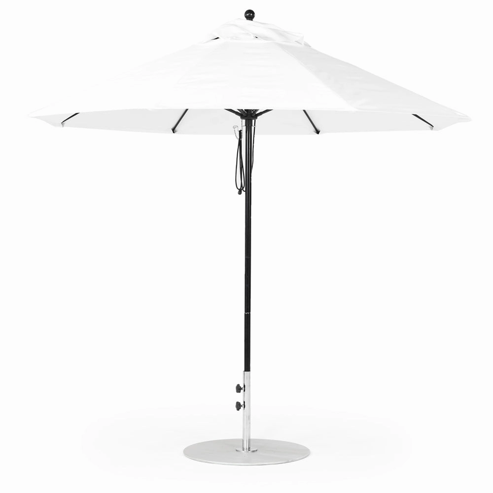 9' Oct Monterey Pulley Lift Market Umbrella