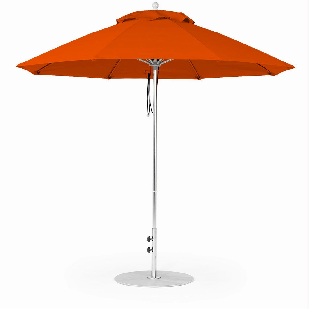 9' Oct Monterey Pulley Lift Market Umbrella