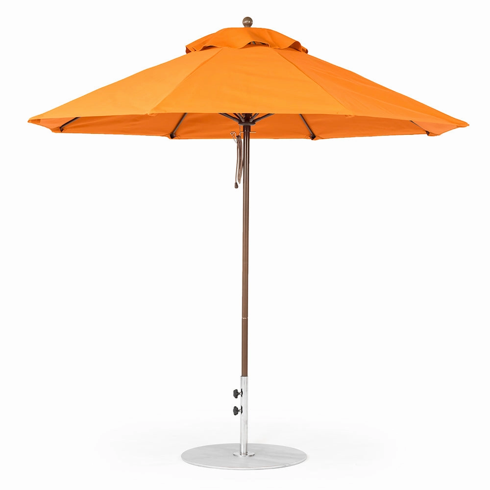 9' Oct Monterey Pulley Lift Market Umbrella