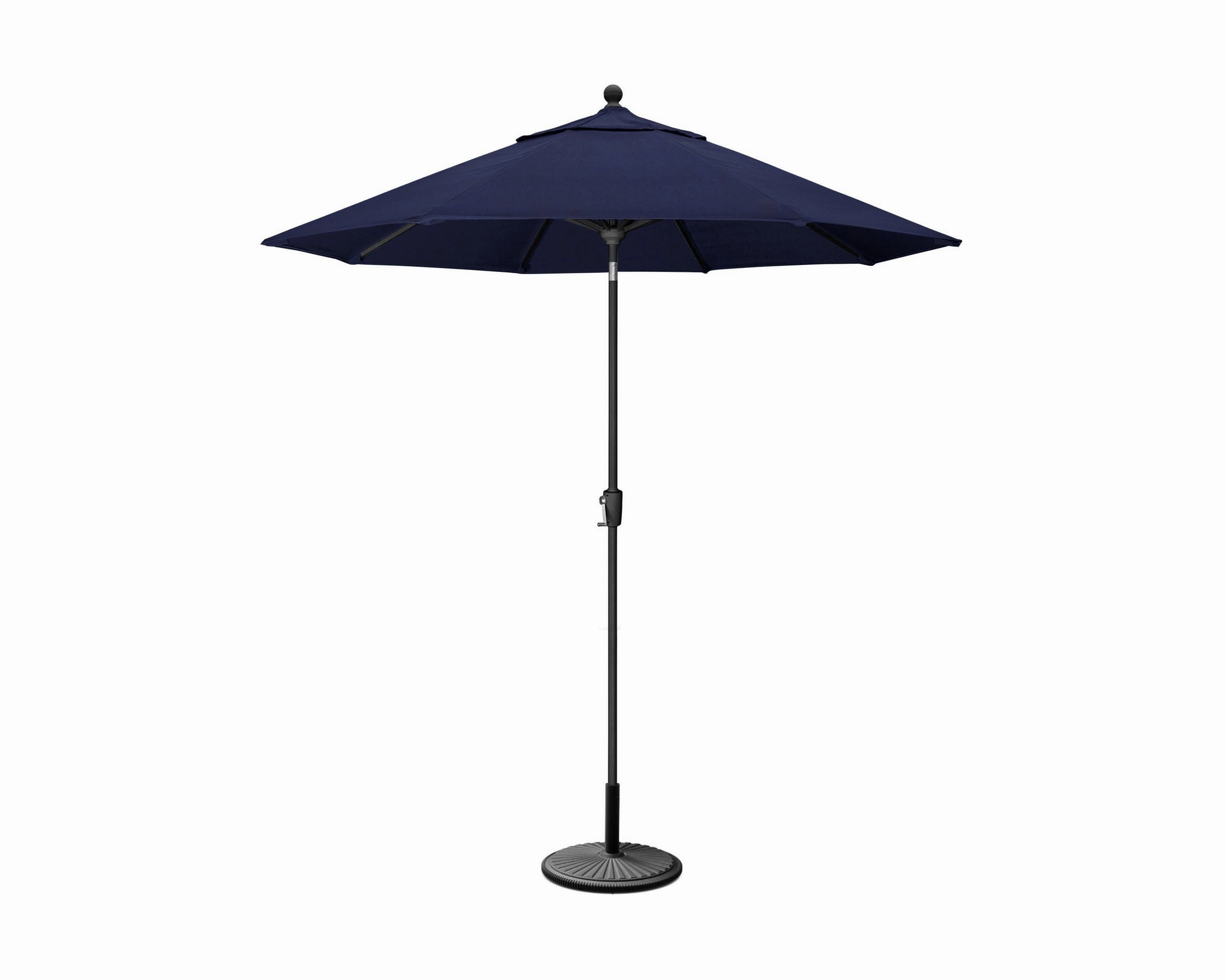 9' Tilt Market Umbrella & Base - Bar Height