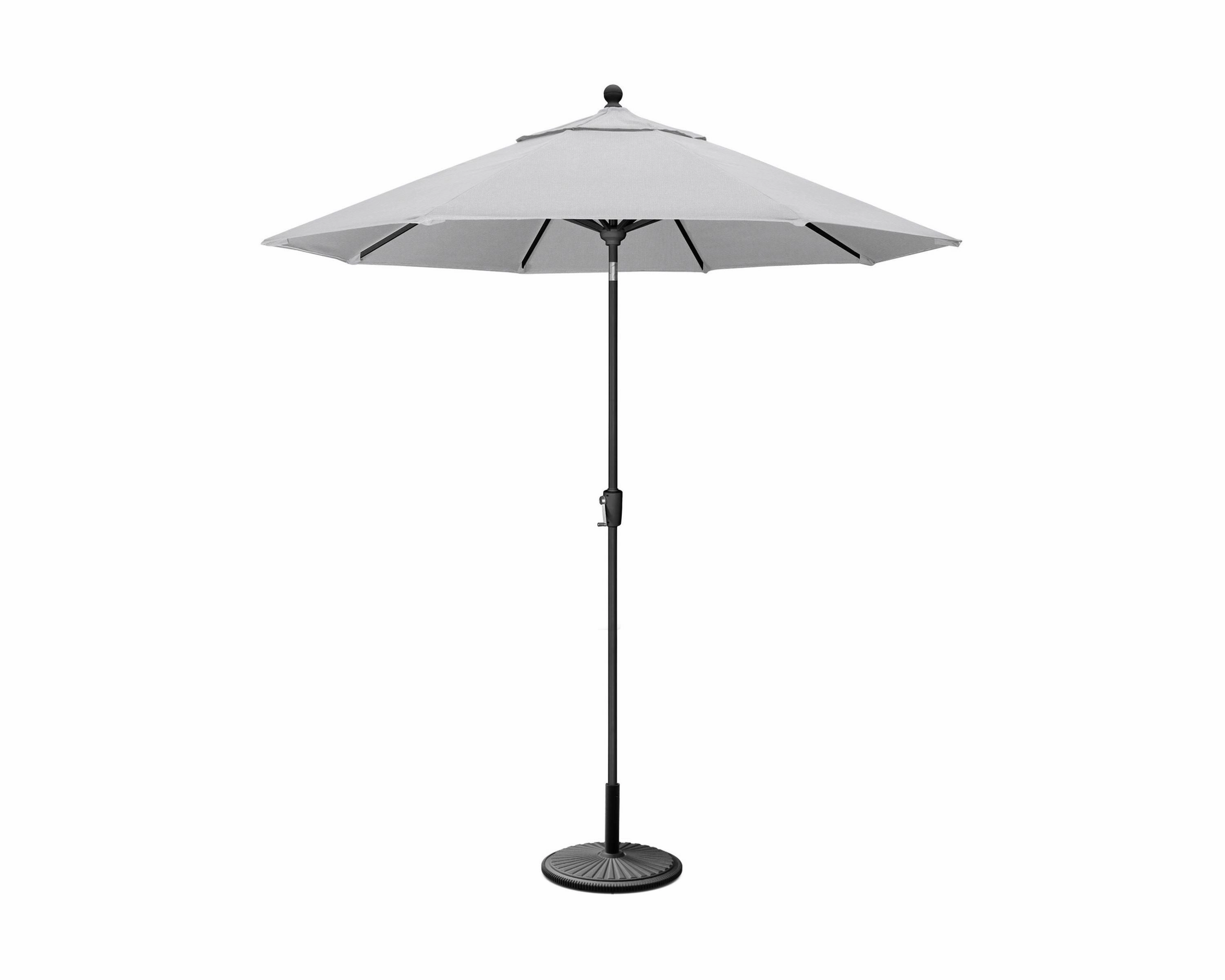 9' Tilt Market Umbrella & Base - Bar Height