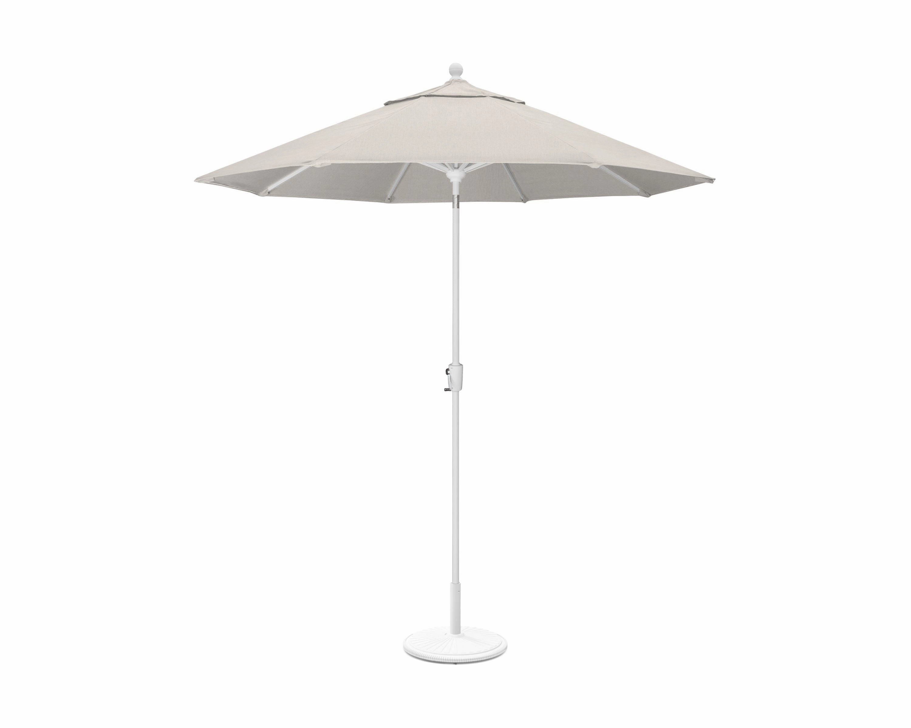 9' Tilt Market Umbrella & Base - Bar Height