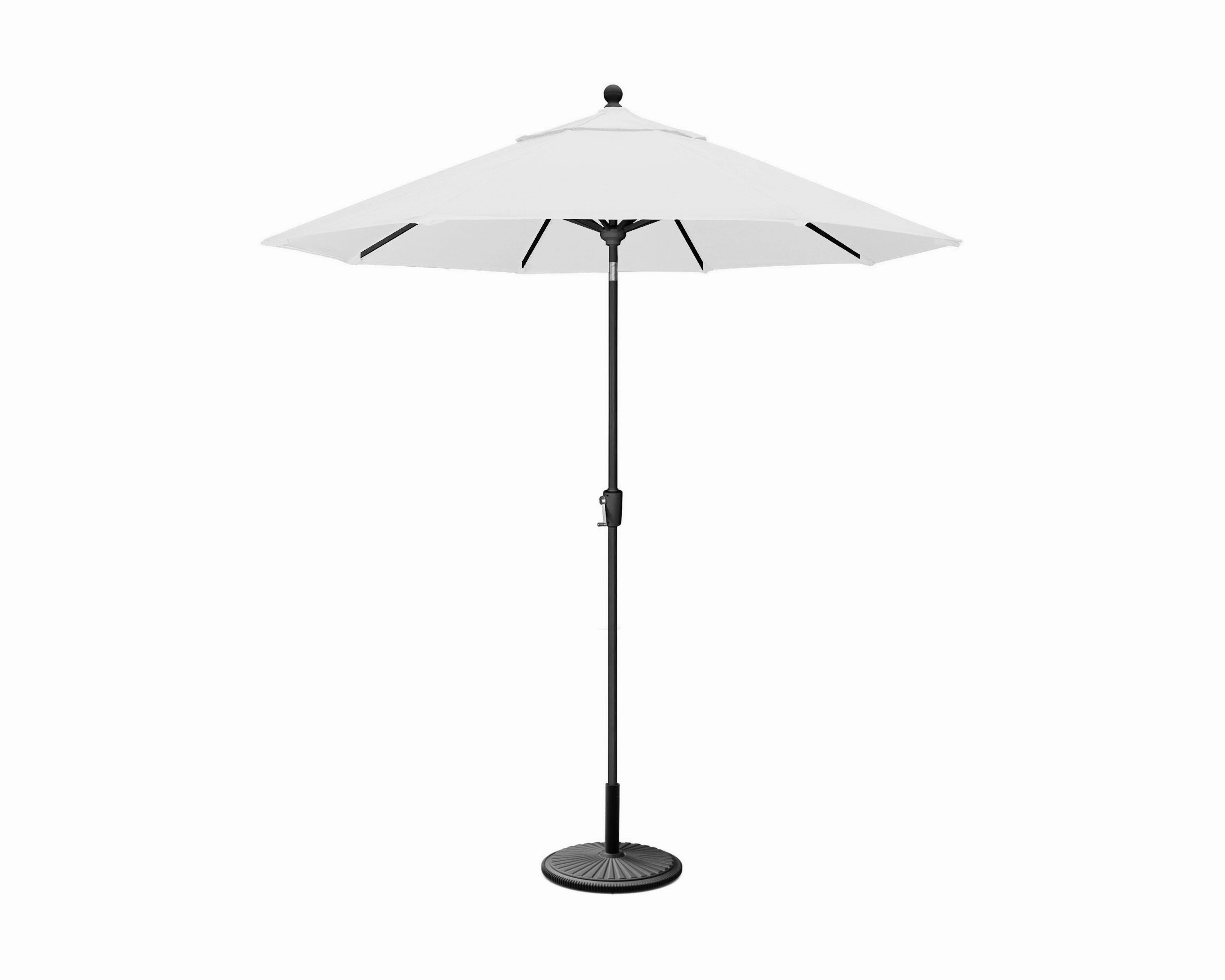 9' Tilt Market Umbrella & Base - Bar Height