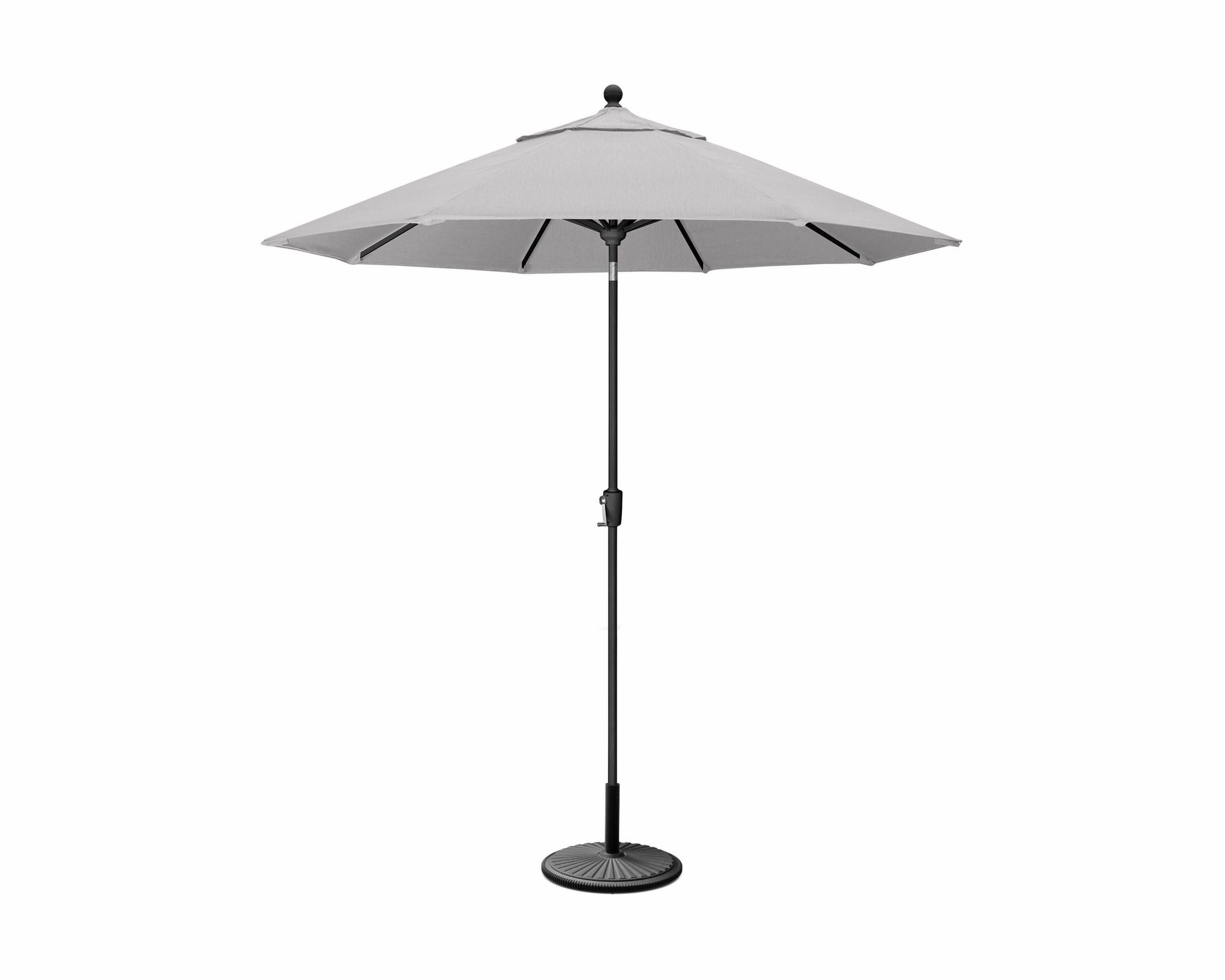 9' Tilt Market Umbrella & Base - Bar Height
