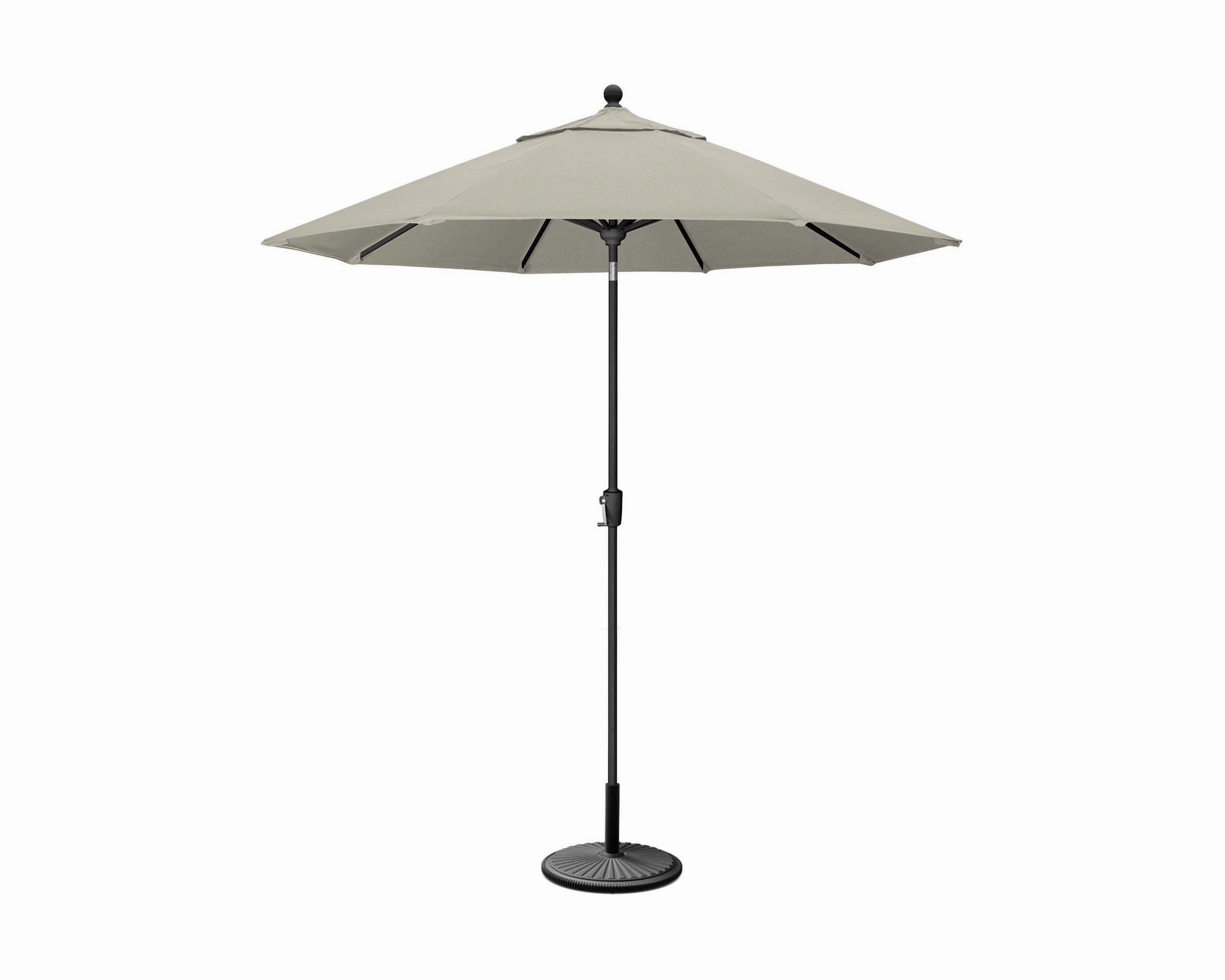 9' Tilt Market Umbrella & Base - Bar Height