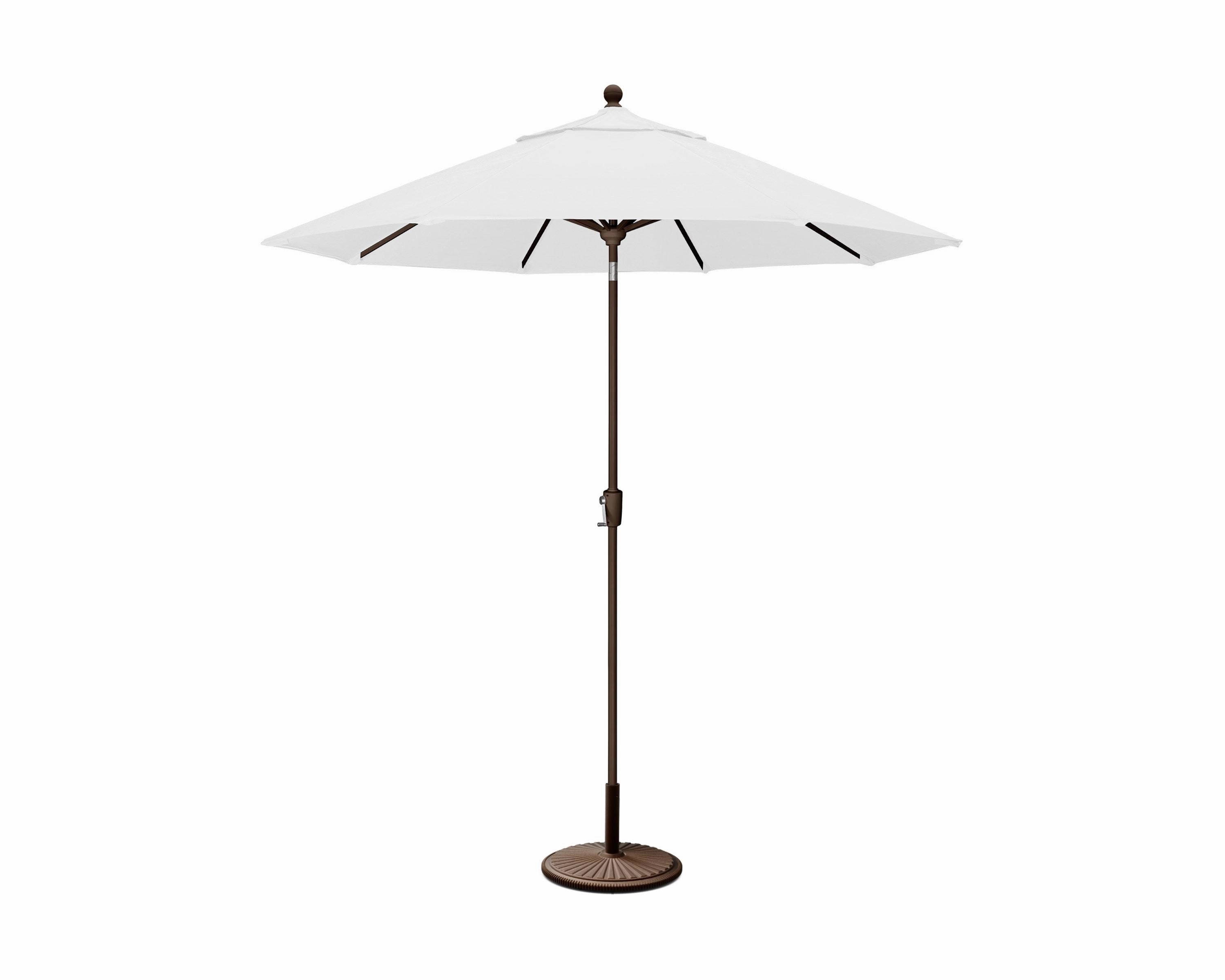 9' Tilt Market Umbrella & Base - Bar Height