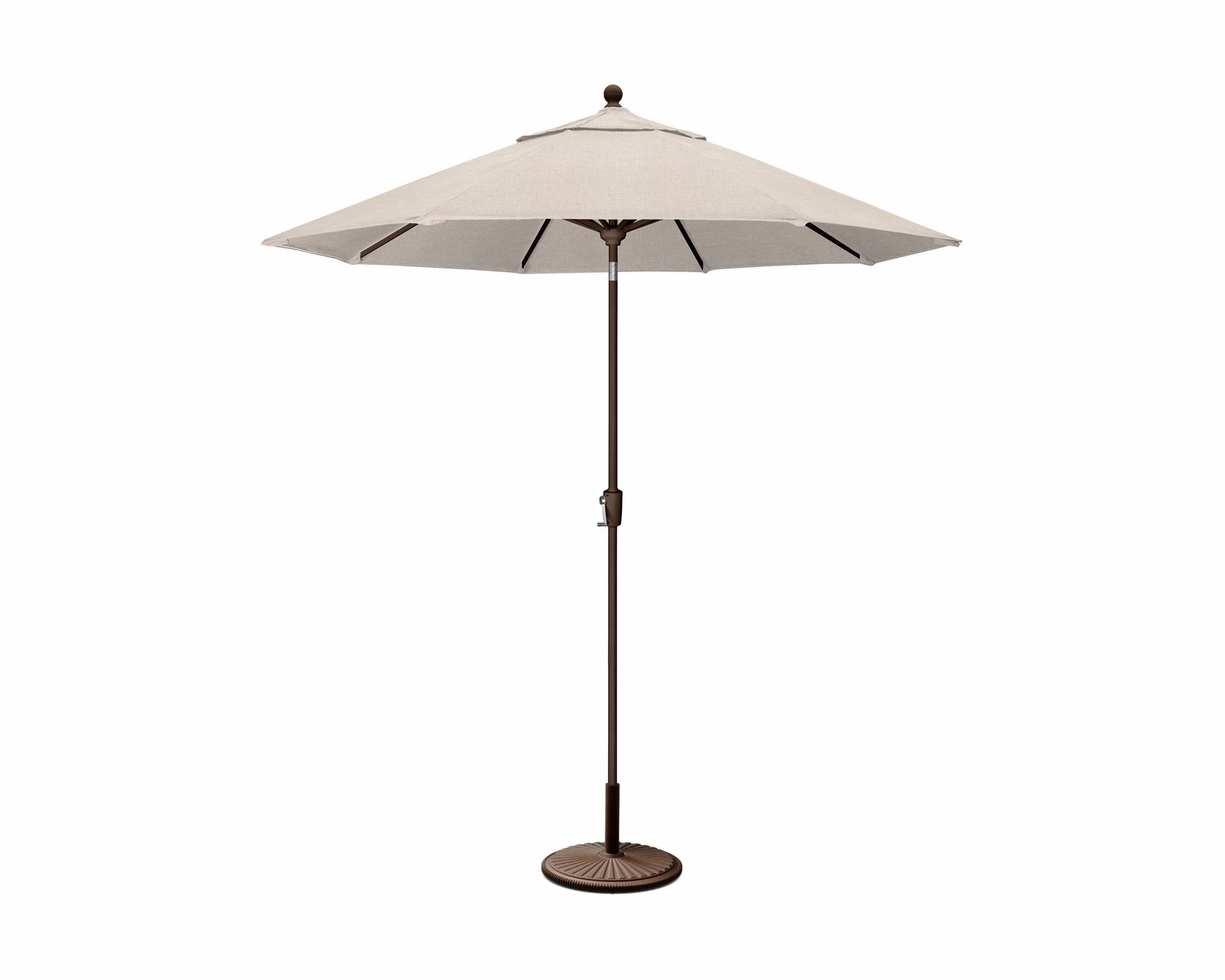 9' Tilt Market Umbrella & Base - Bar Height