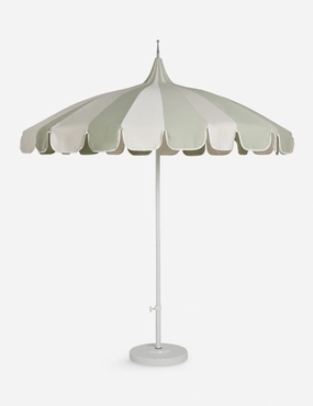 Aamu 8'6" Pagoda Outdoor Umbrella by Sarah Sherman Samueloutdoor garden decorative ornaments