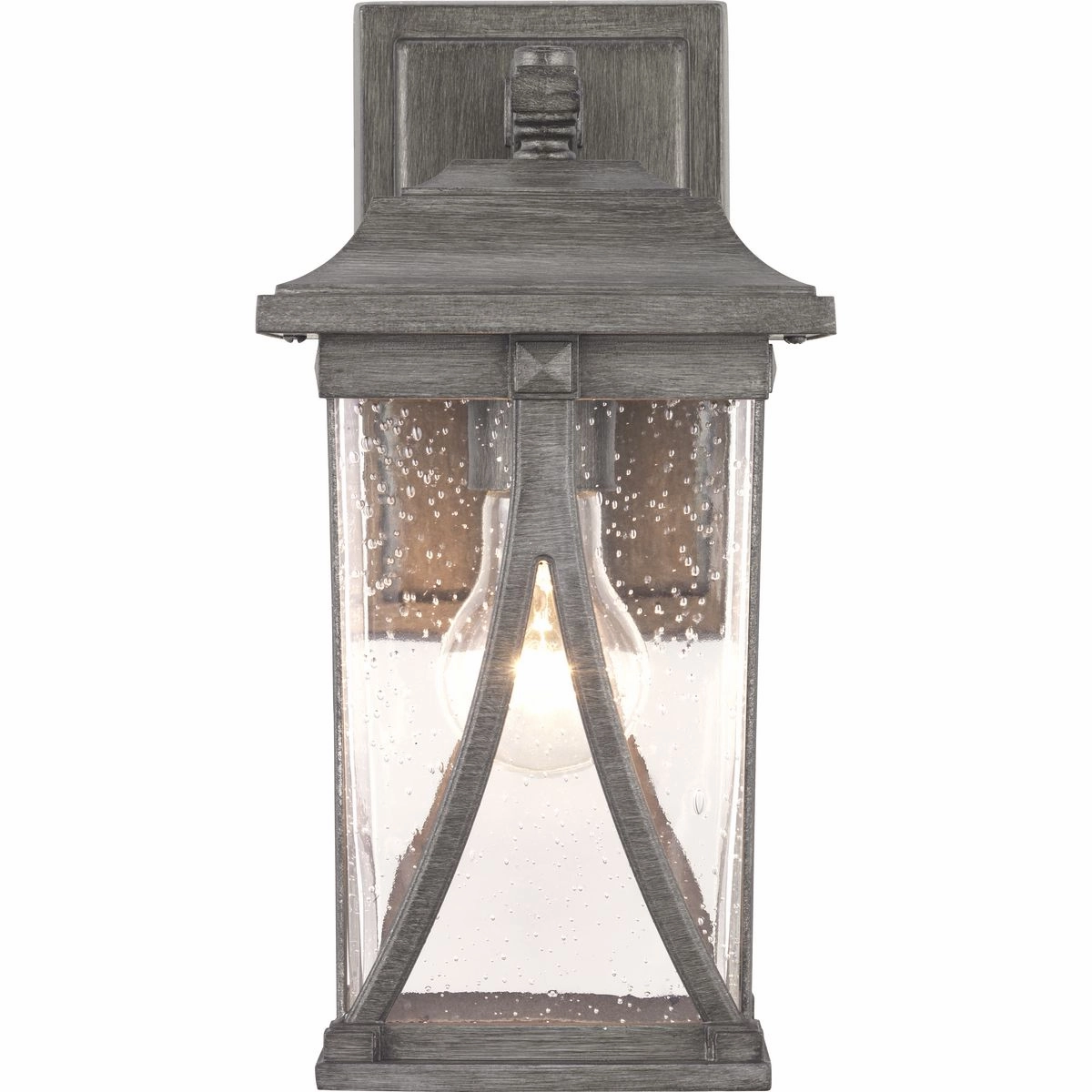 Abbott One Light Wall Lantern Antique Pewter