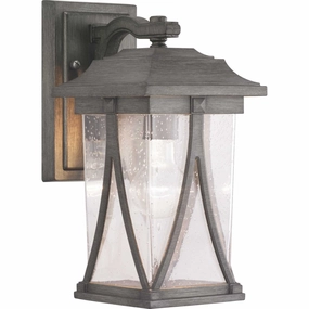 Abbott One Light Wall Lantern Antique PewterOutdoor wall sconces with motion sensor