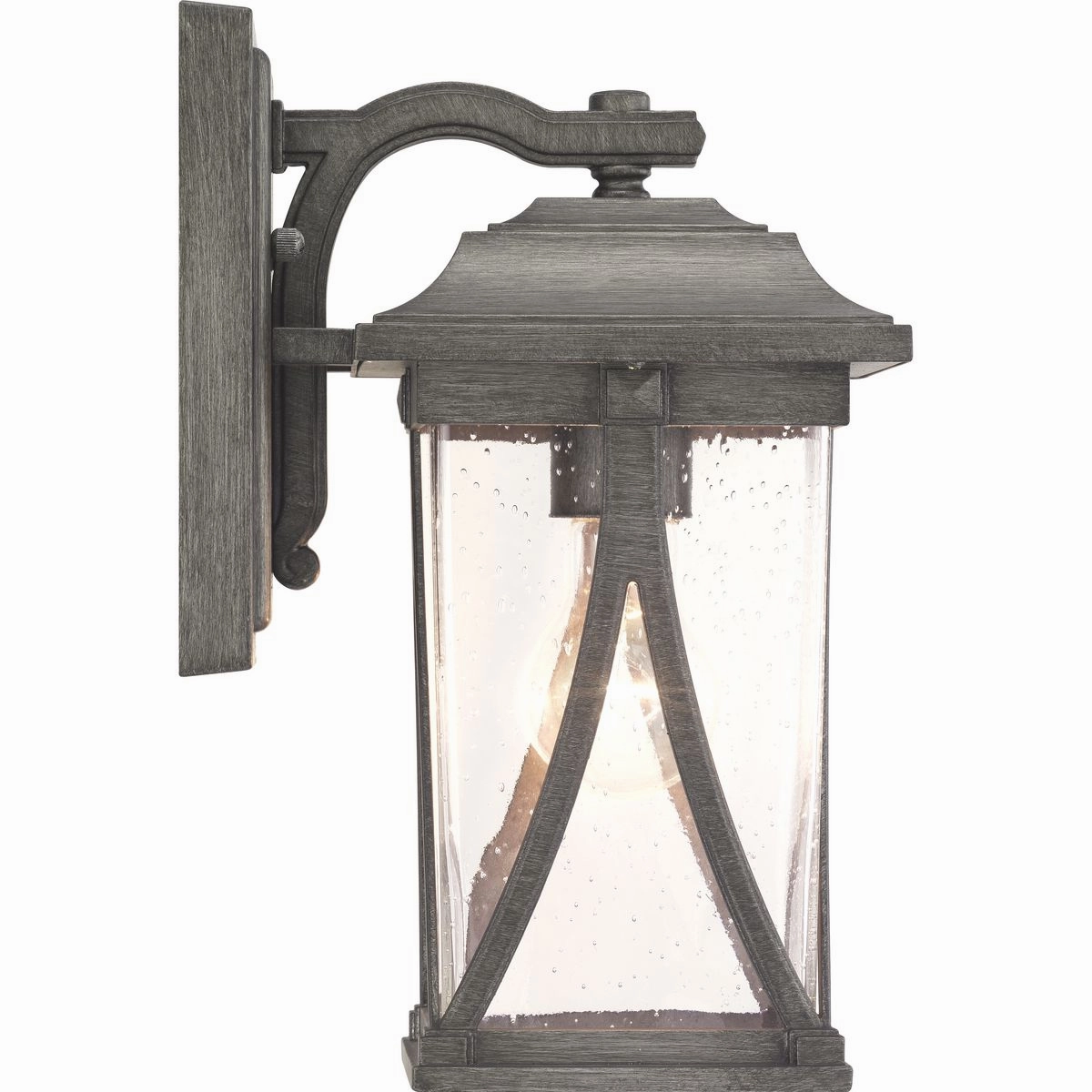 Abbott One Light Wall Lantern Antique Pewter