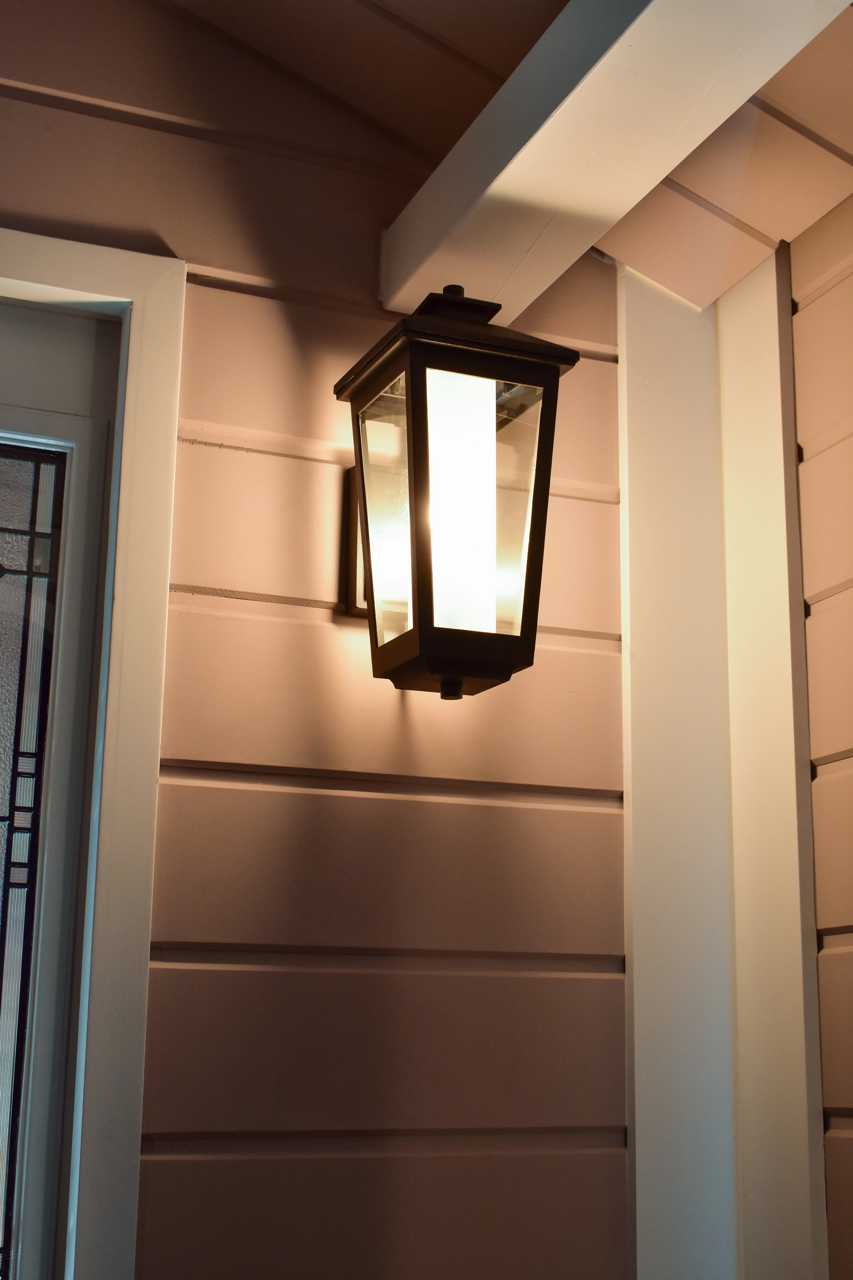 Aberdeen One Light Outdoor Wall Lantern Artesian Bronze