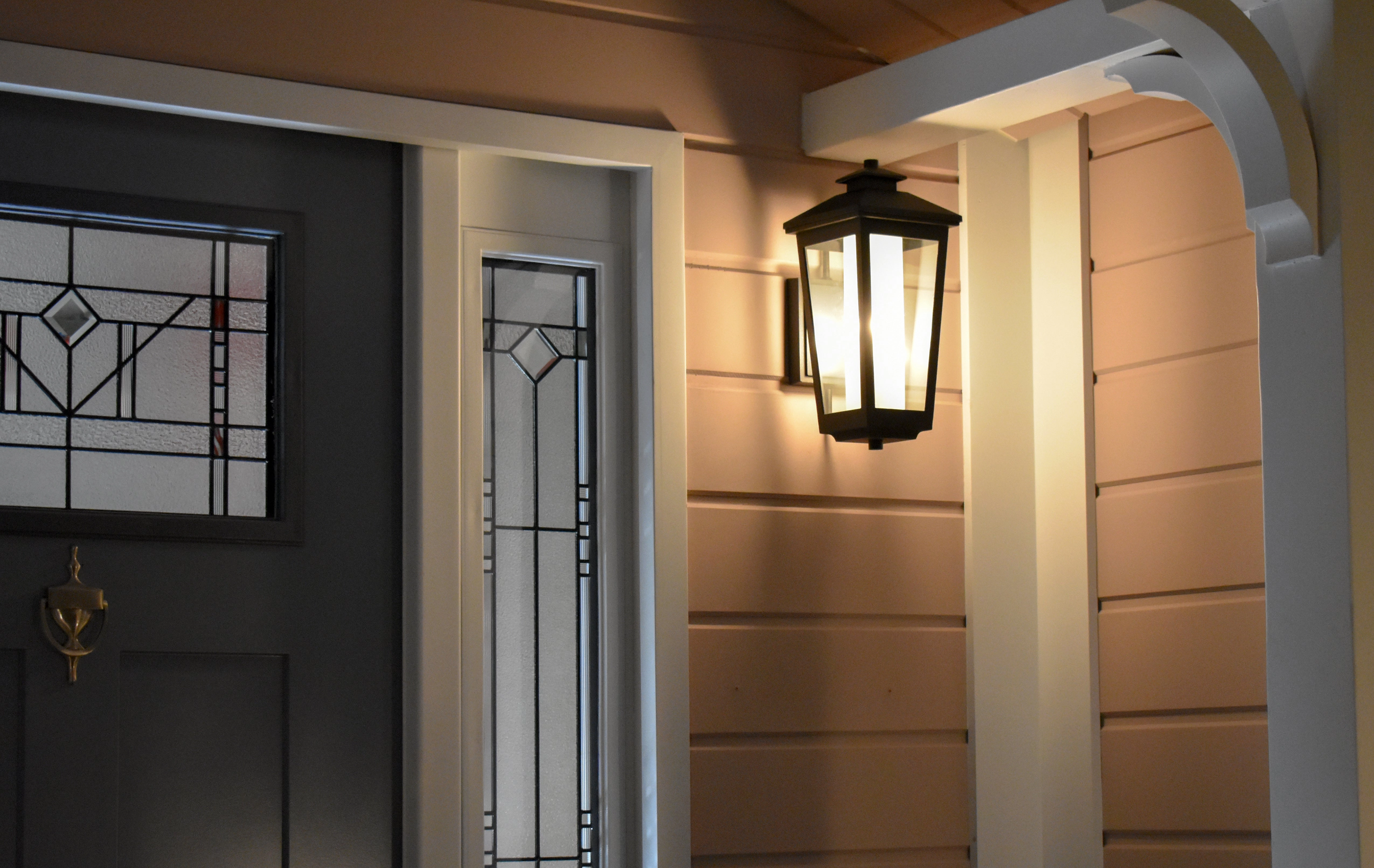 Aberdeen One Light Outdoor Wall Lantern Artesian Bronze