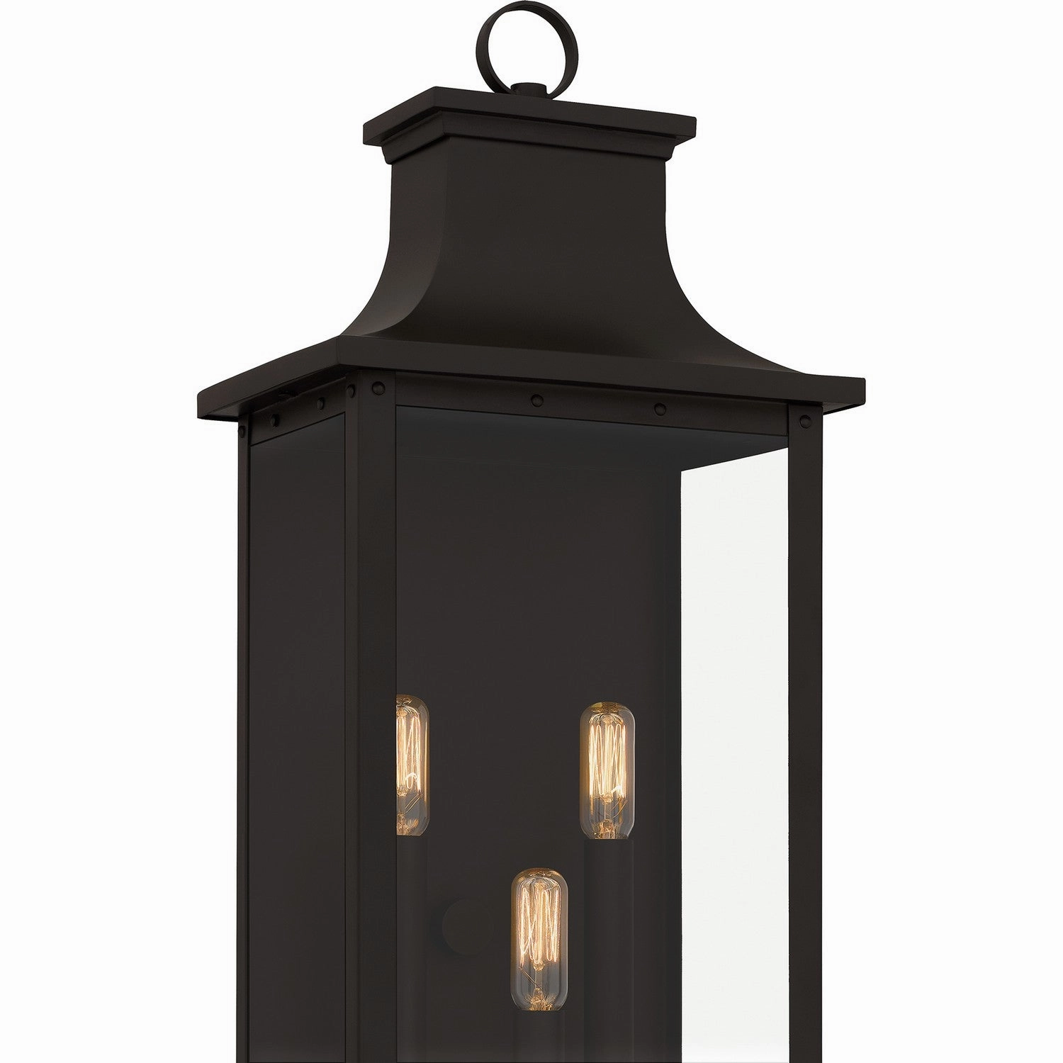 Abernathy Three Light Outdoor Wall Mount Old Bronze