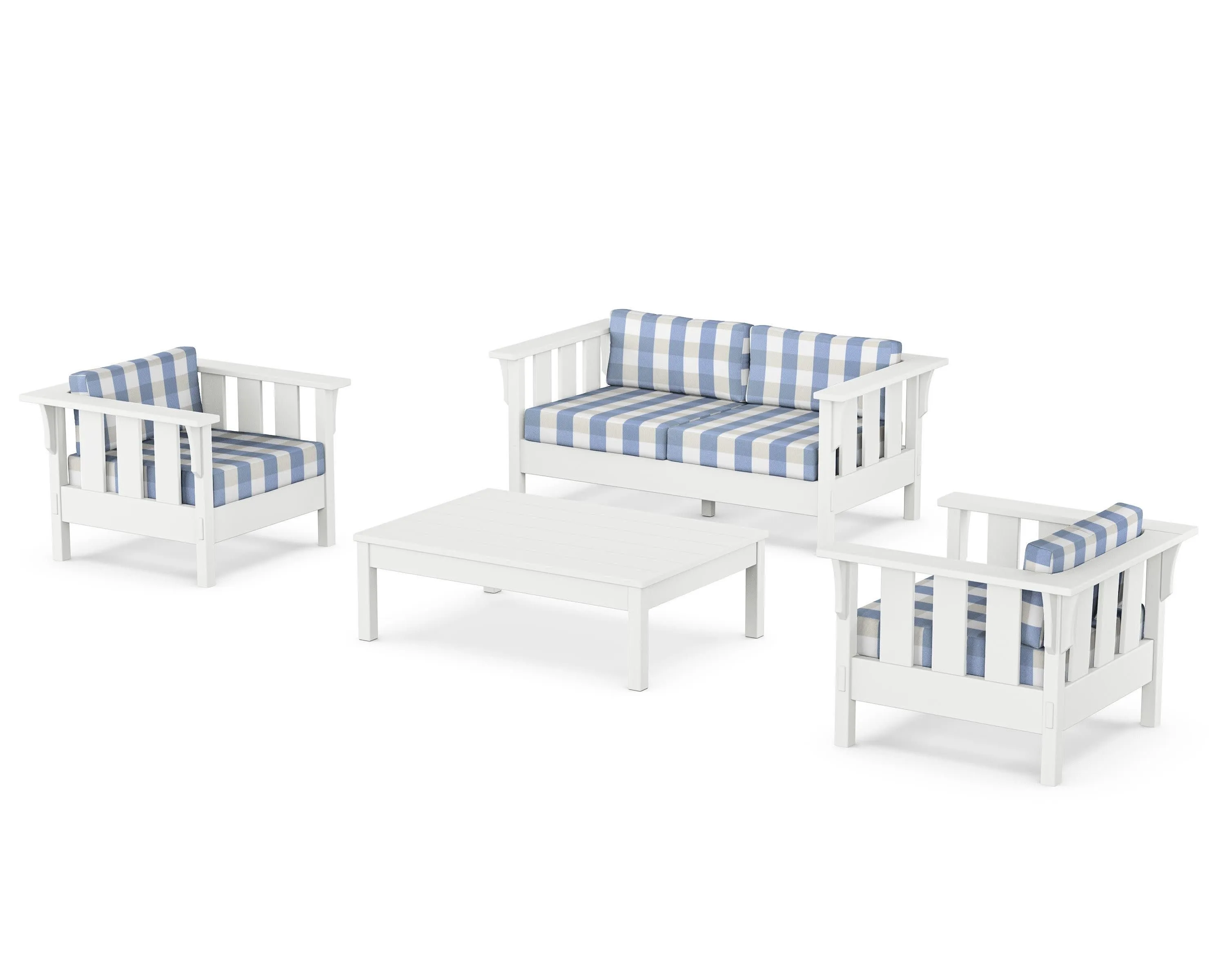 Acadia 4-Piece Deep Seating Set with Loveseat