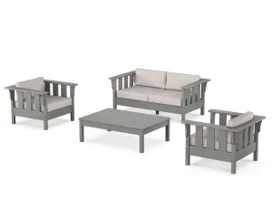 Acadia 4-Piece Deep Seating Set with Loveseatoutdoor patio dining furniture set