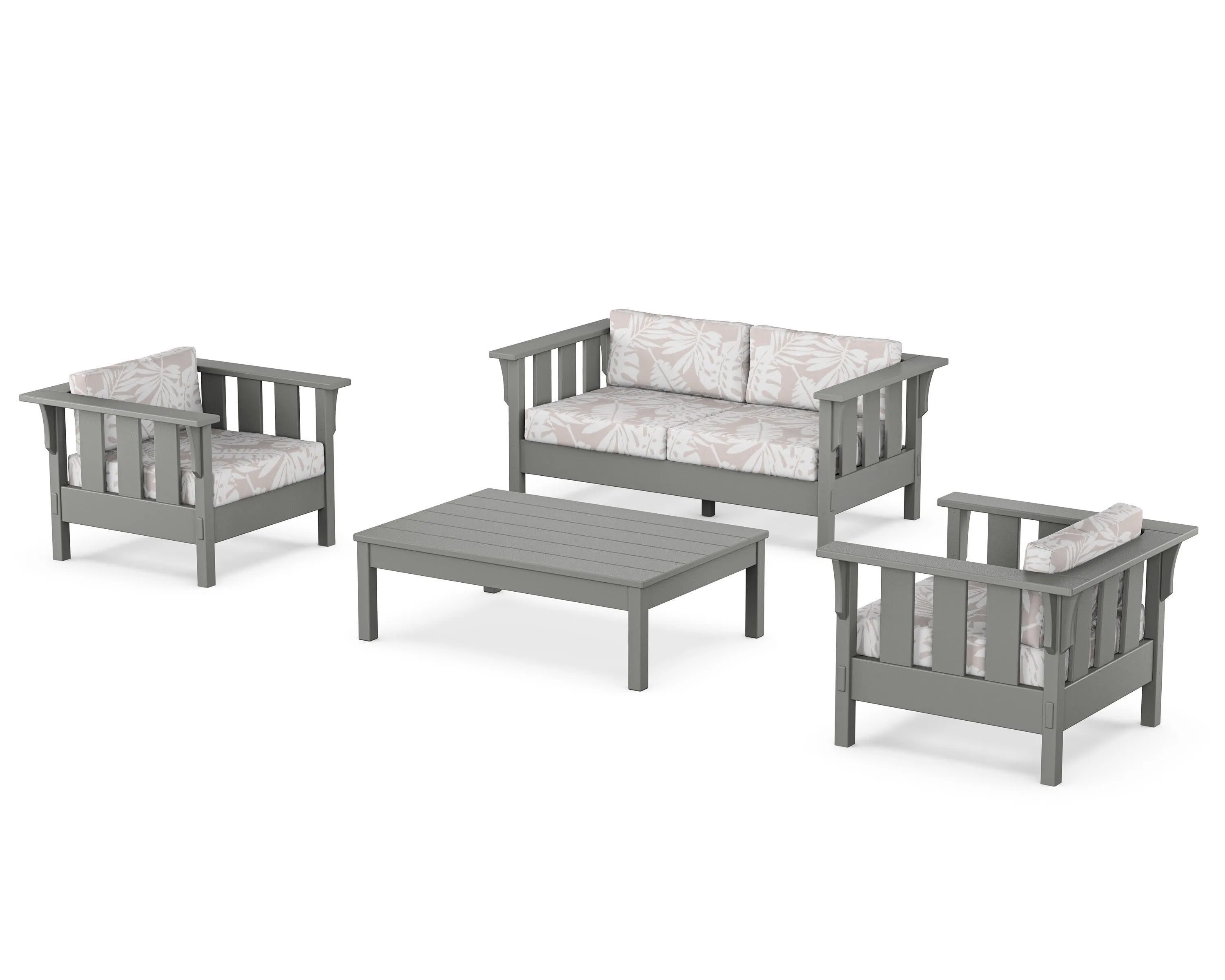 Acadia 4-Piece Deep Seating Set with Loveseat