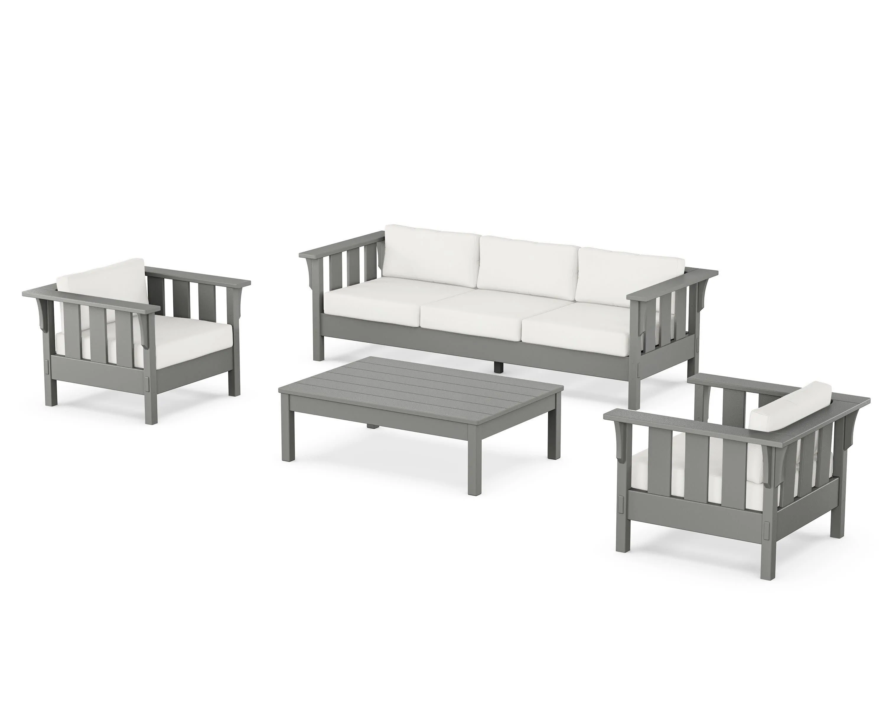 Acadia 4-Piece Deep Seating Set with Sofa