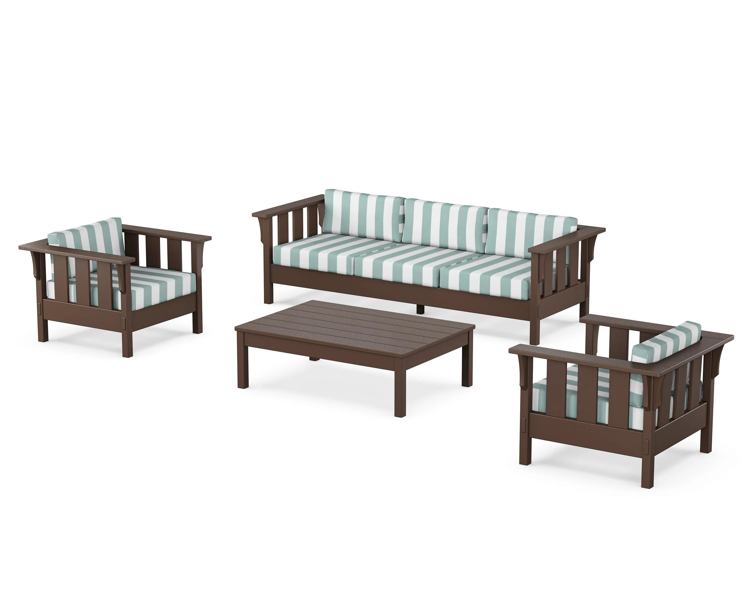 Acadia 4-Piece Deep Seating Set with Sofa
