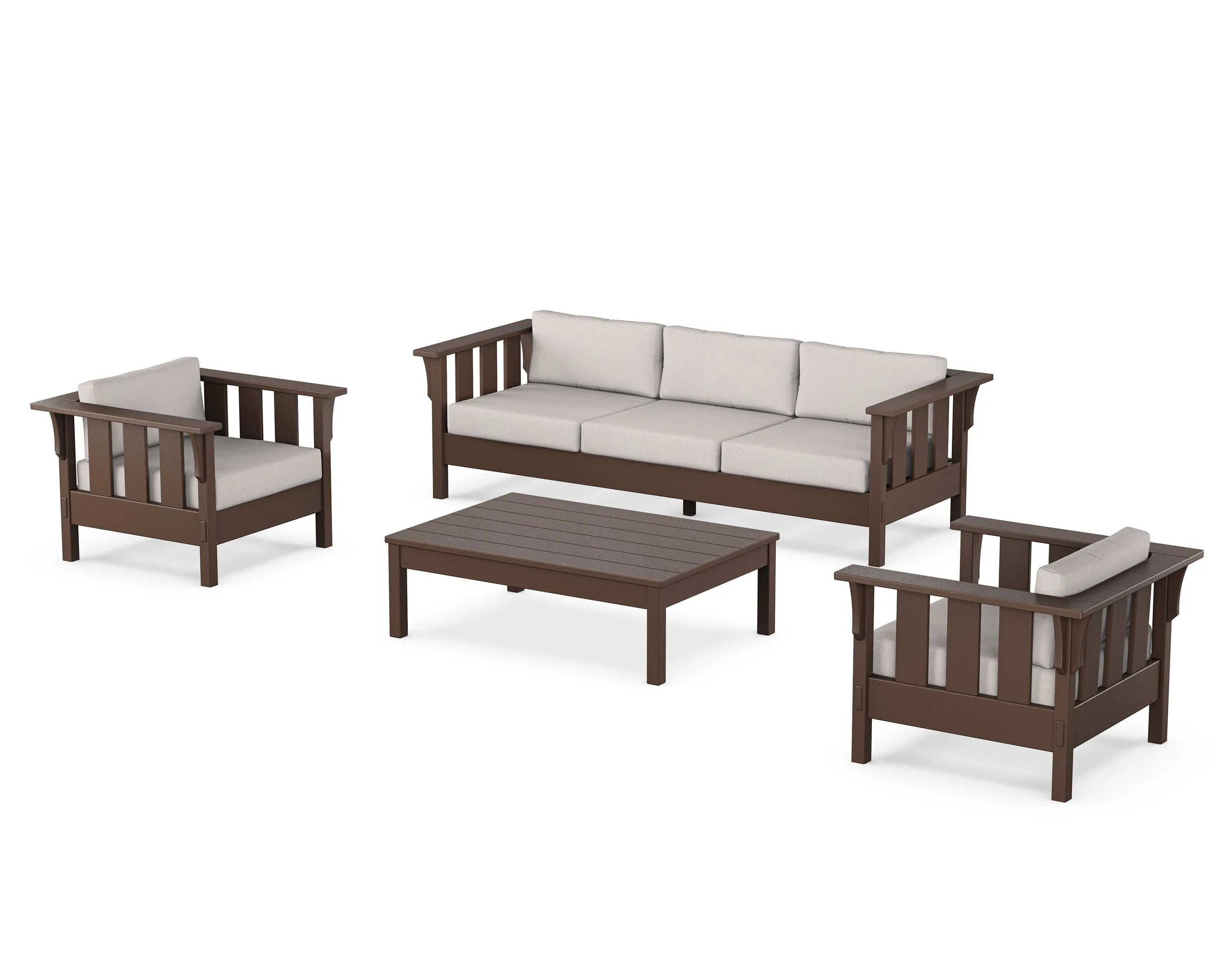 Acadia 4-Piece Deep Seating Set with Sofa
