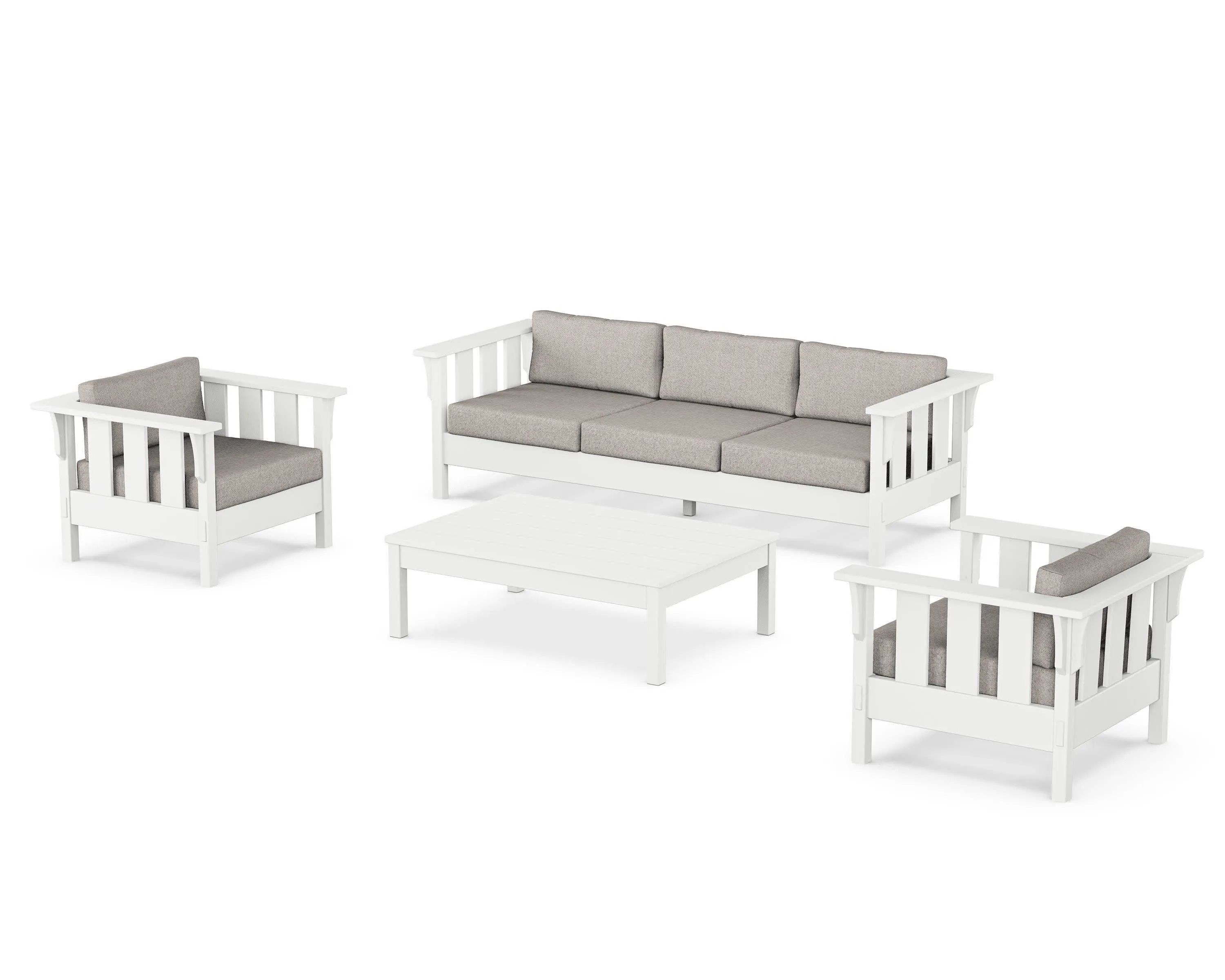 Acadia 4-Piece Deep Seating Set with Sofa