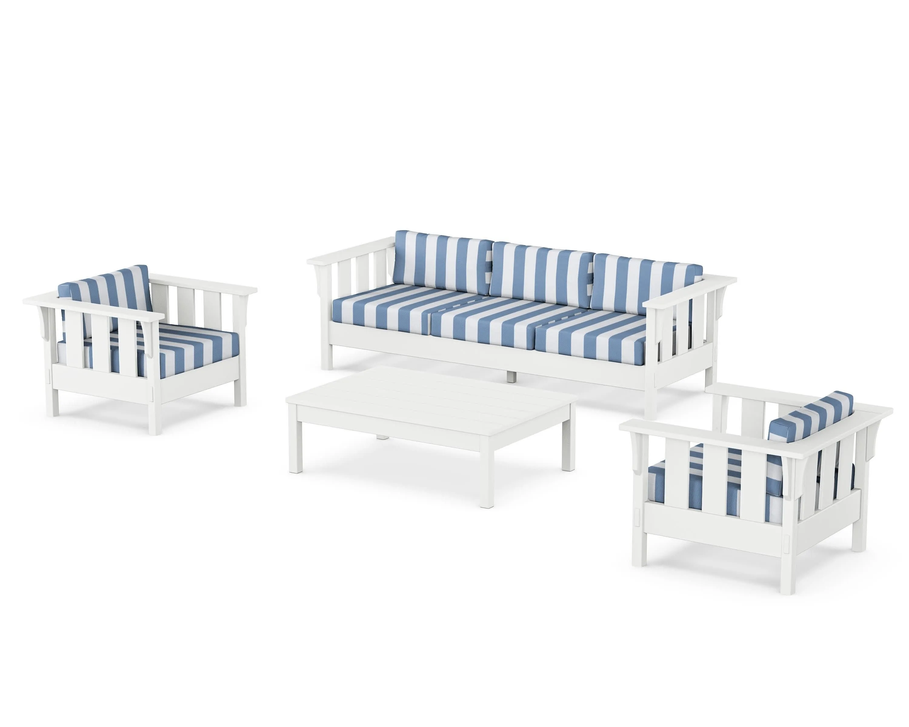 Acadia 4-Piece Deep Seating Set with Sofa