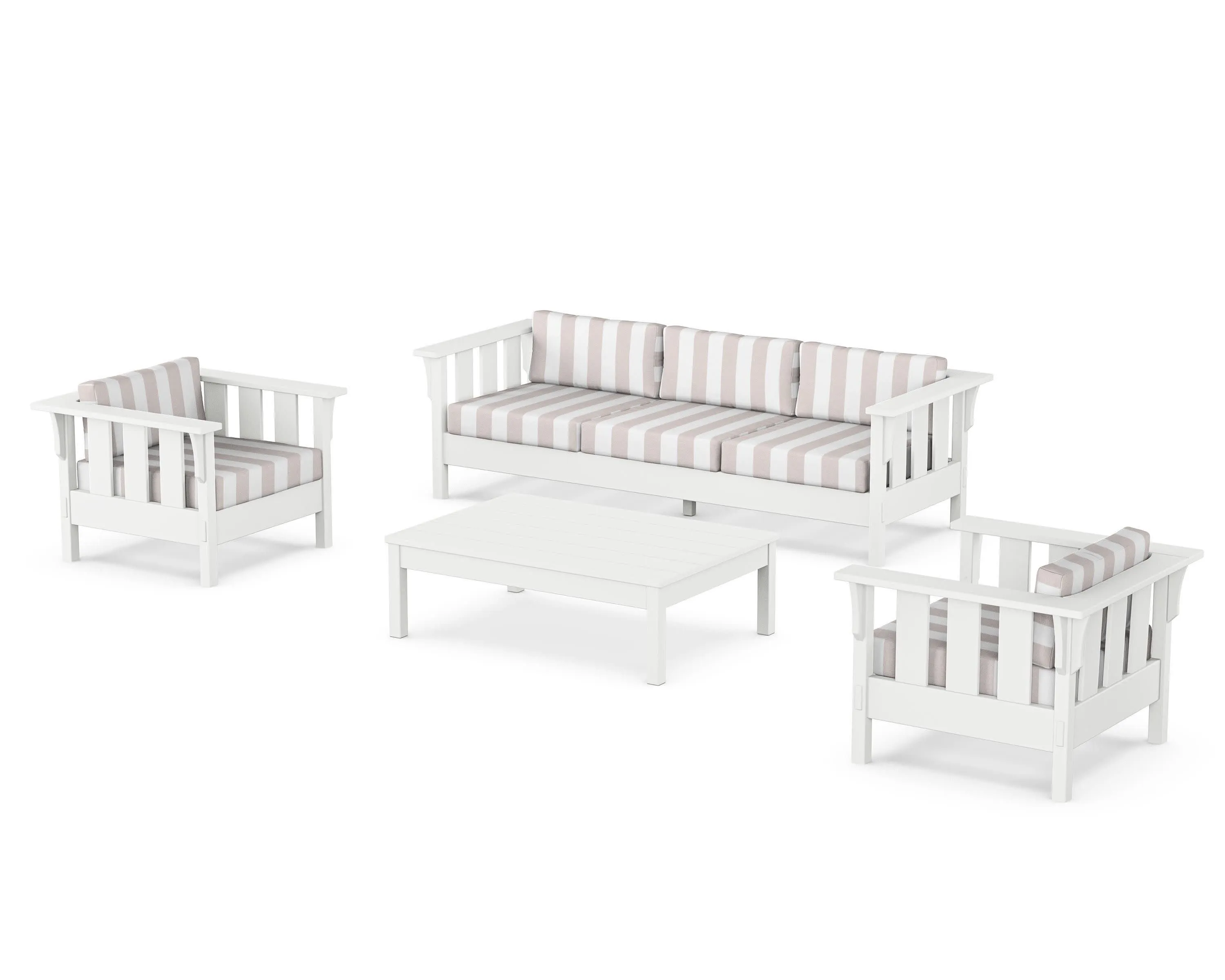 Acadia 4-Piece Deep Seating Set with Sofa
