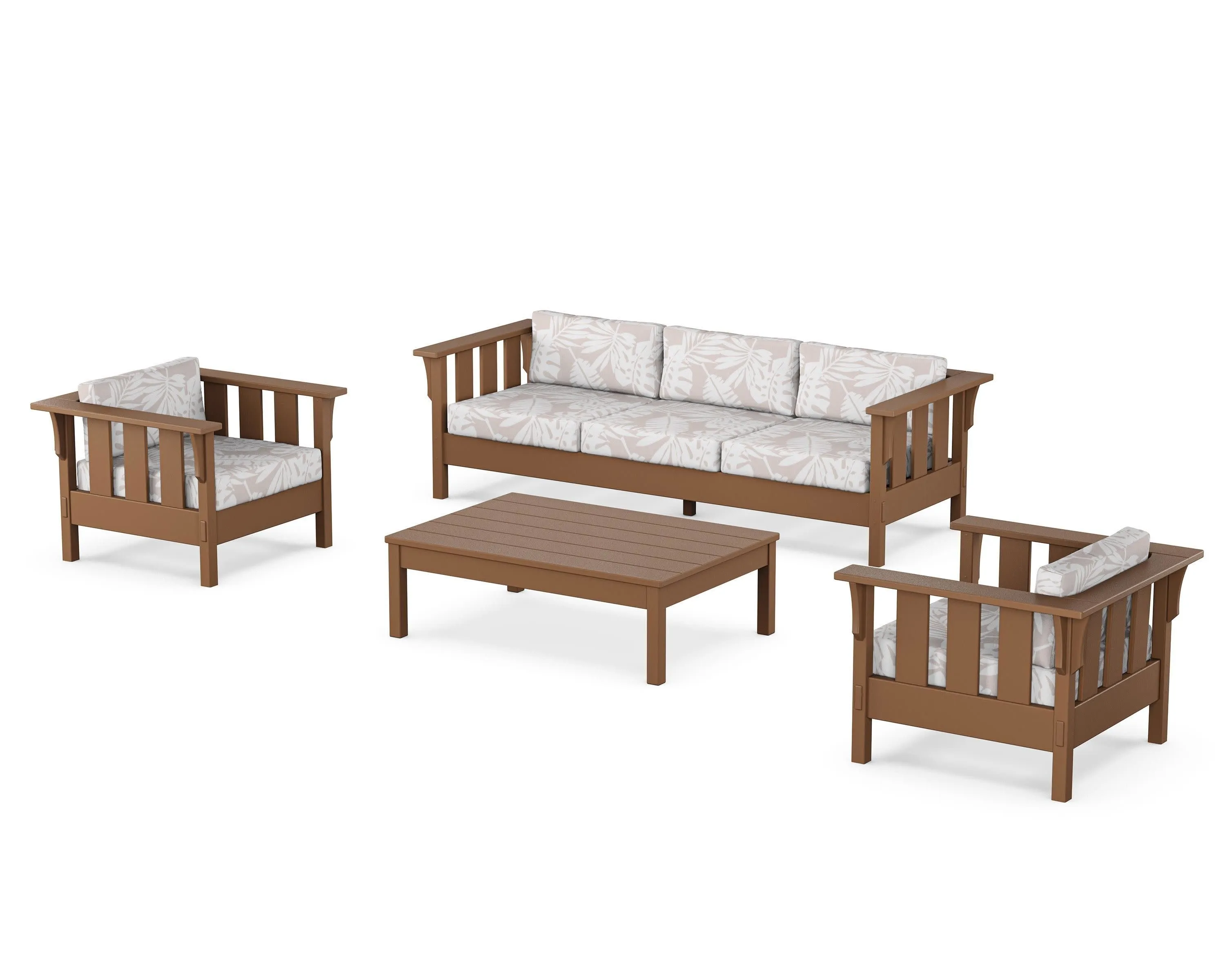 Acadia 4-Piece Deep Seating Set with Sofa