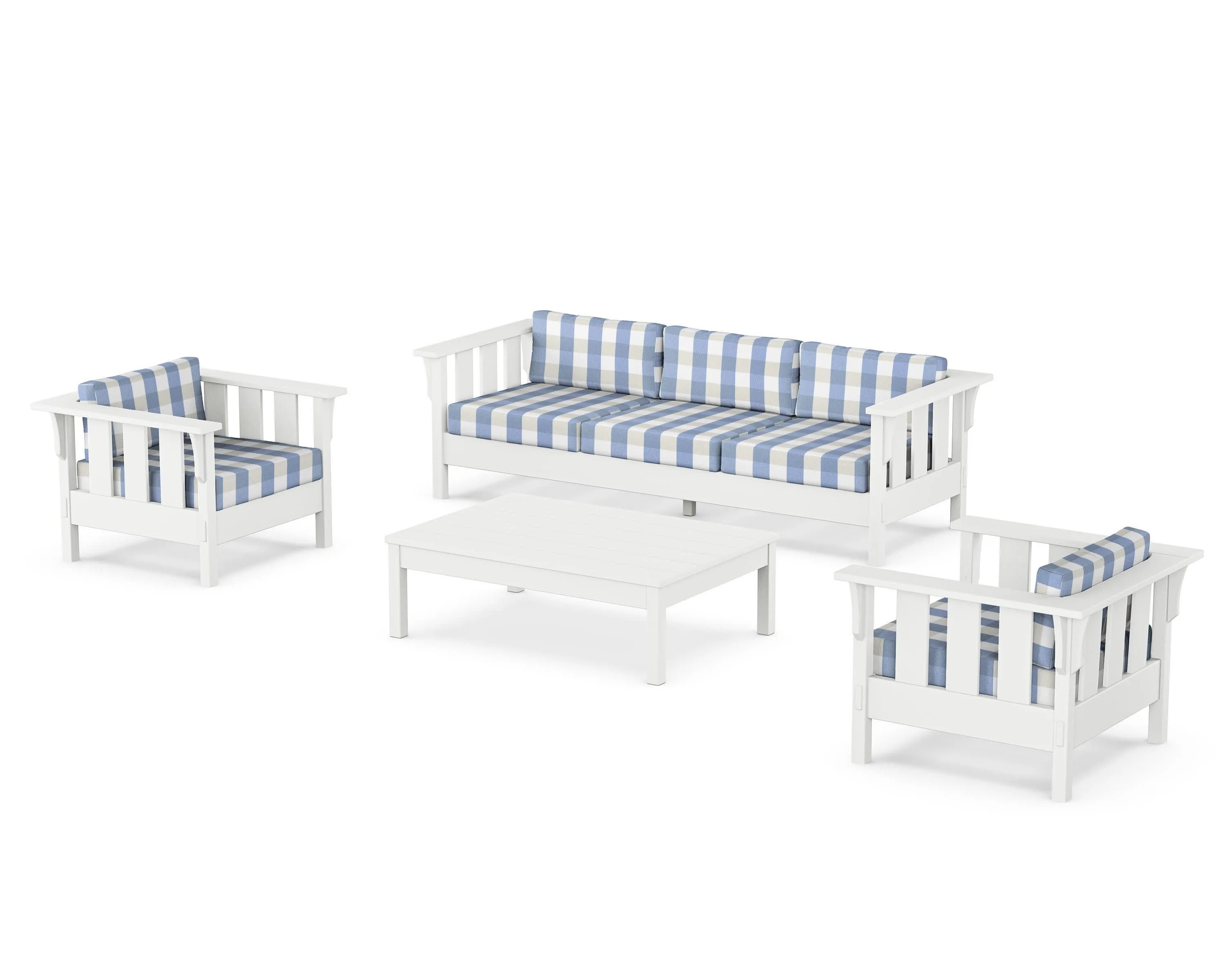 Acadia 4-Piece Deep Seating Set with Sofa