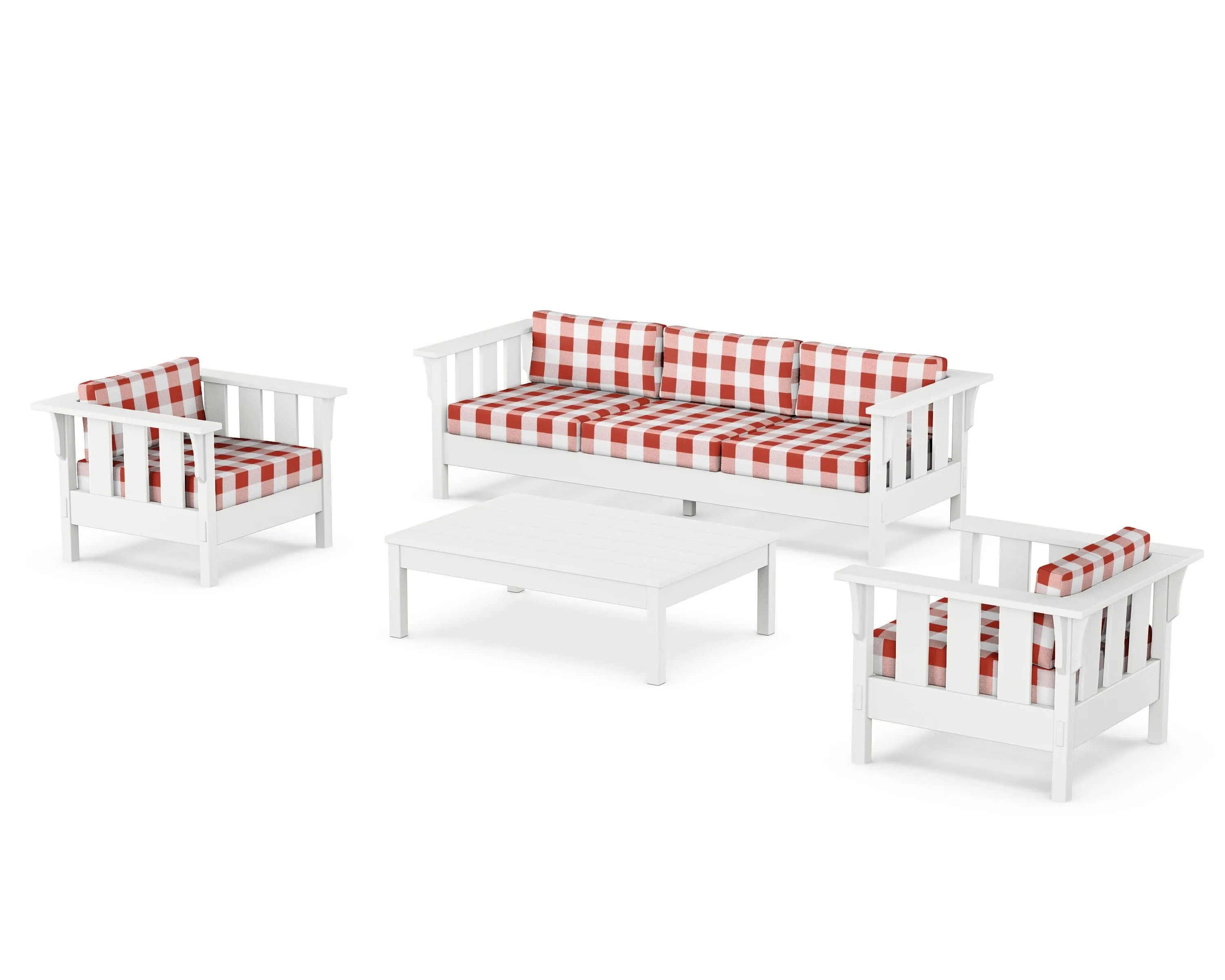 Acadia 4-Piece Deep Seating Set with Sofa
