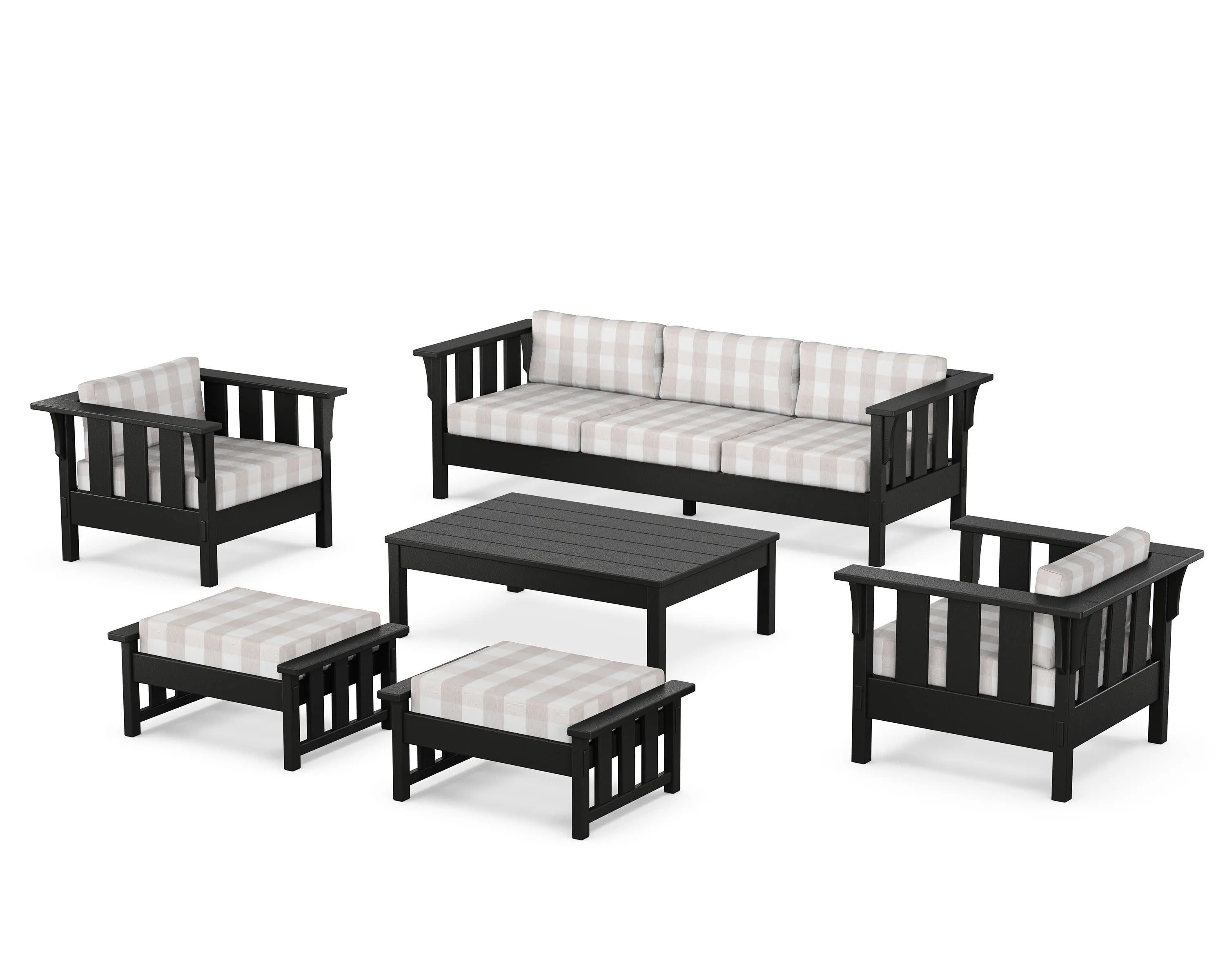 Acadia 6-Piece Lounge Sofa Set