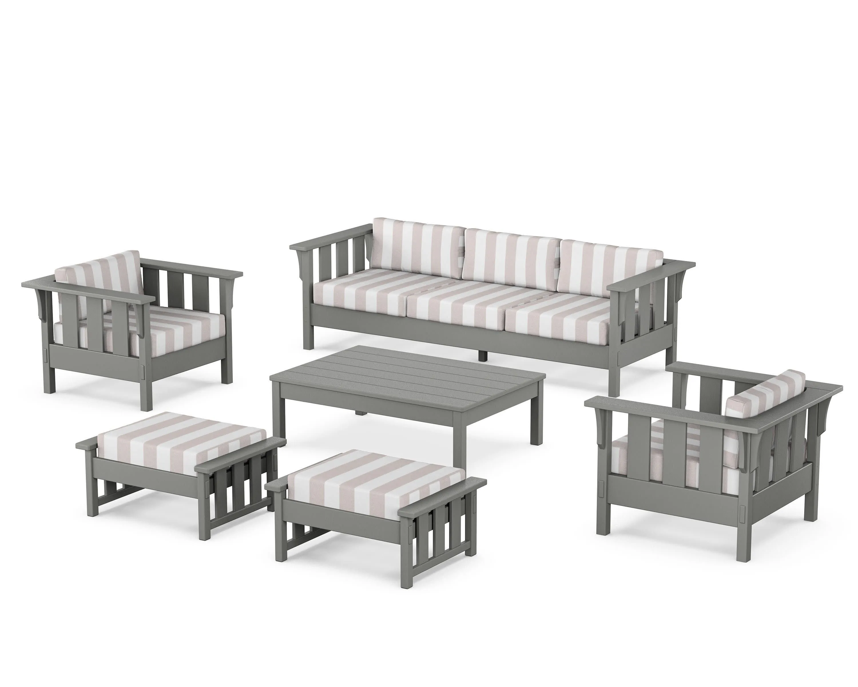 Acadia 6-Piece Lounge Sofa Set